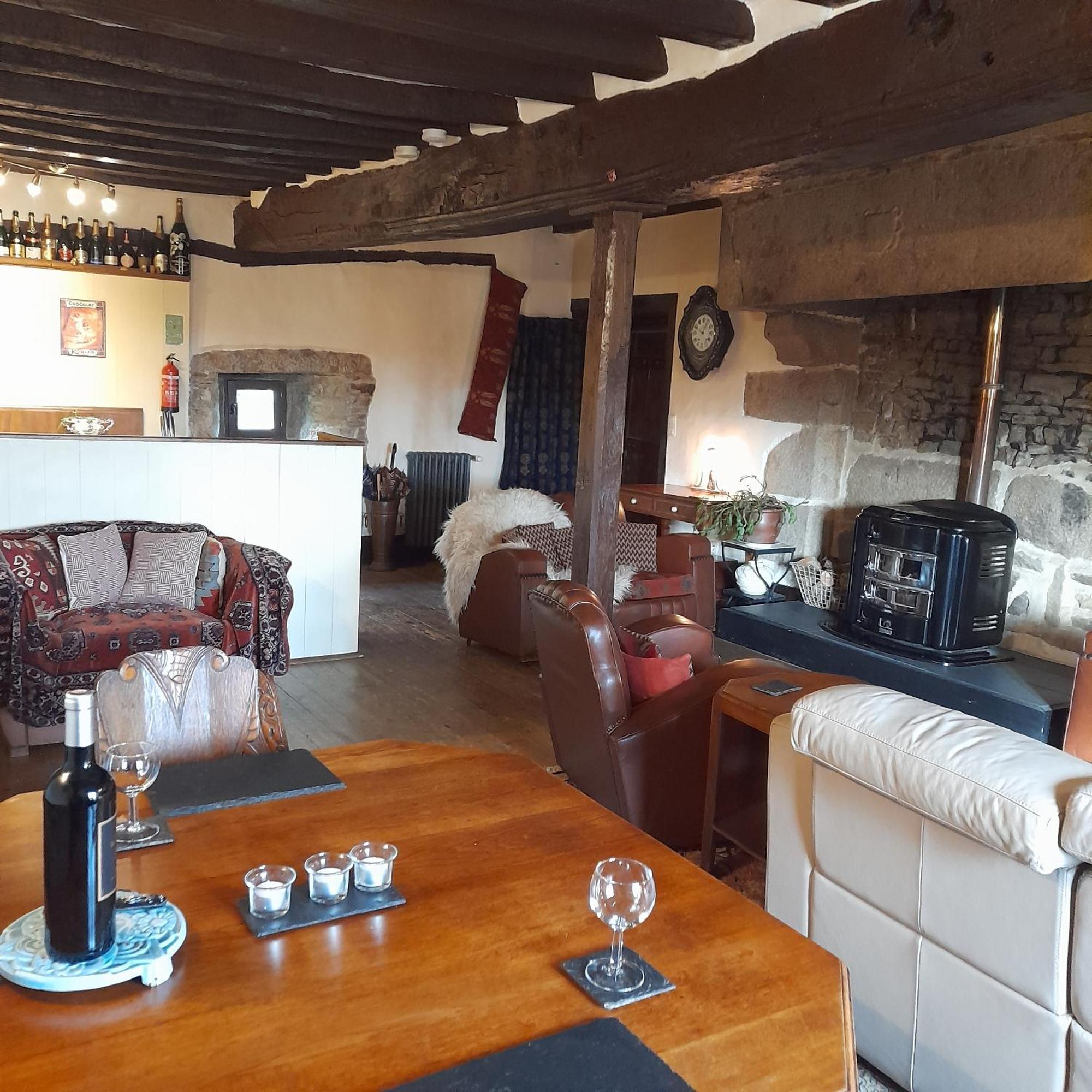 Вилла Le Calipel Saint-Vigor-des-Monts Экстерьер фото
